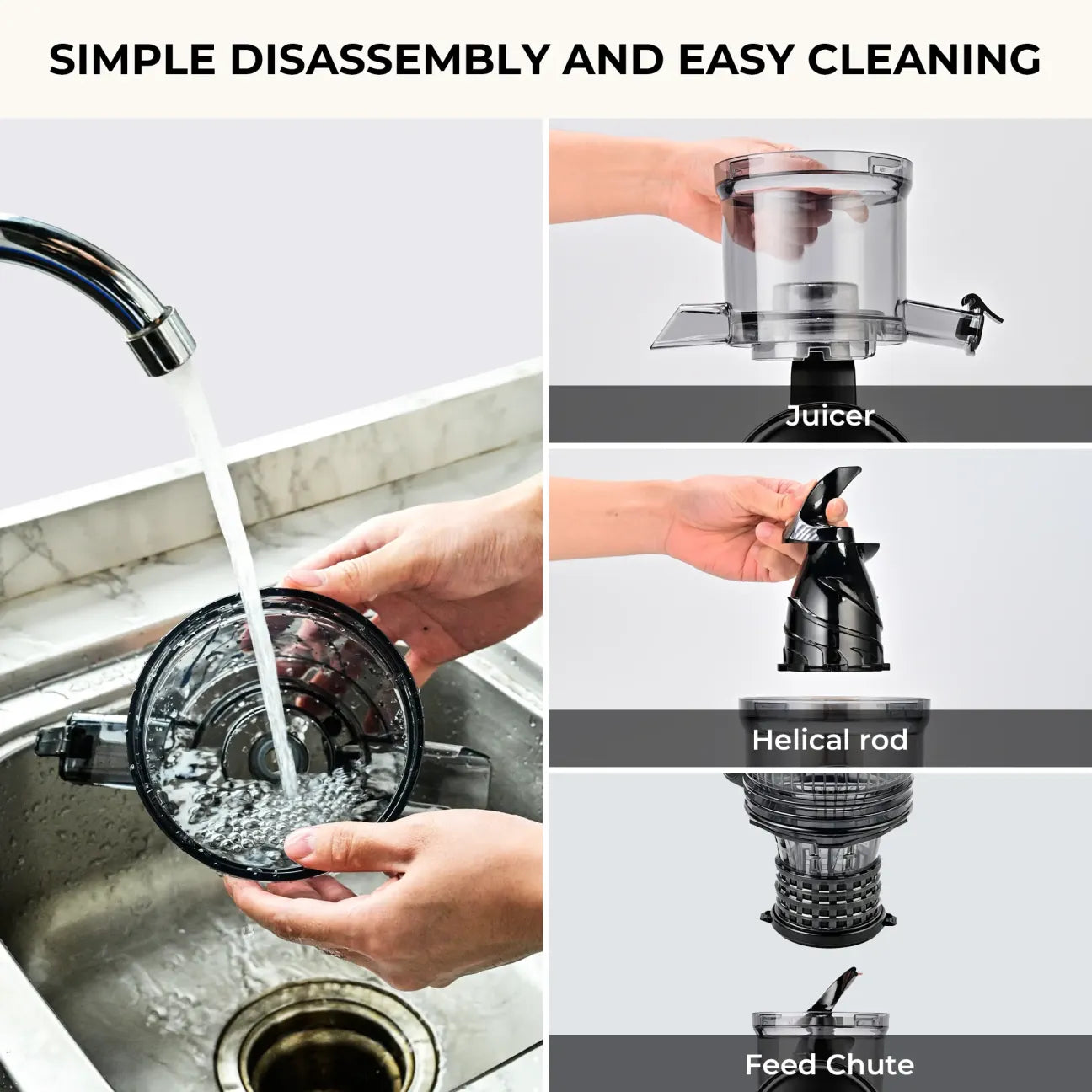 Portatile Cold Press Juicer - High Yield & Easy Clean