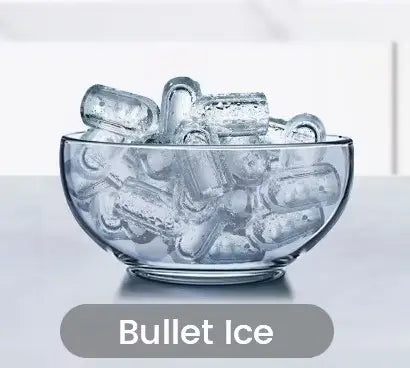⚡️ 72-HR CLEAROUT ⚡️  Bullet Ice Maker Countertop with Self-Cleaning, Staninless Steel or ABS Plastic, 26.5lbs/24Hrs, 6 Mins/9 Pcs Bullet Ice, Portable Ice Maker for Kitchen/Home/Office/Party/RV