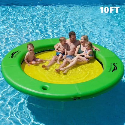 Sun Chill Inflatable Water Hammock - 6FT, 8FT, 10FT for Lake & Pool