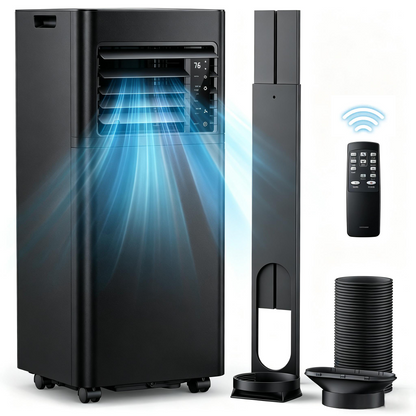 8,000/10,000 BTU Portable Air Conditioner — Covers up to 450 sq. ft.