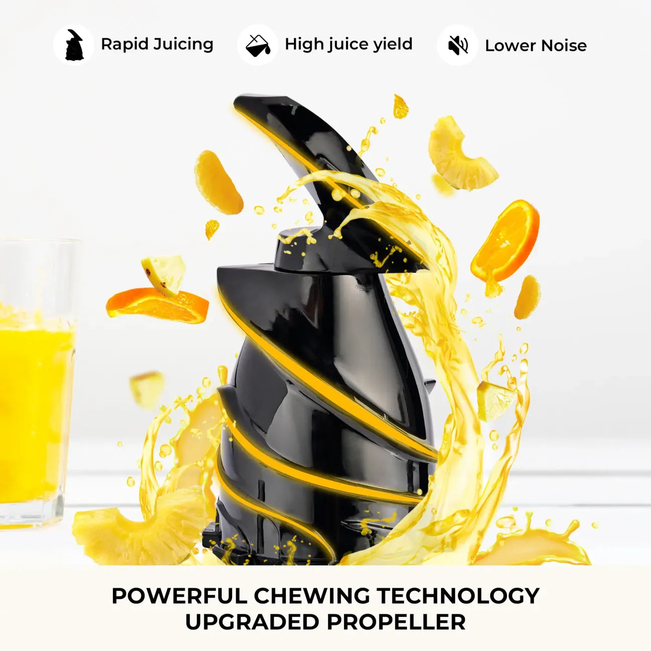 Portatile Cold Press Juicer - High Yield & Easy Clean