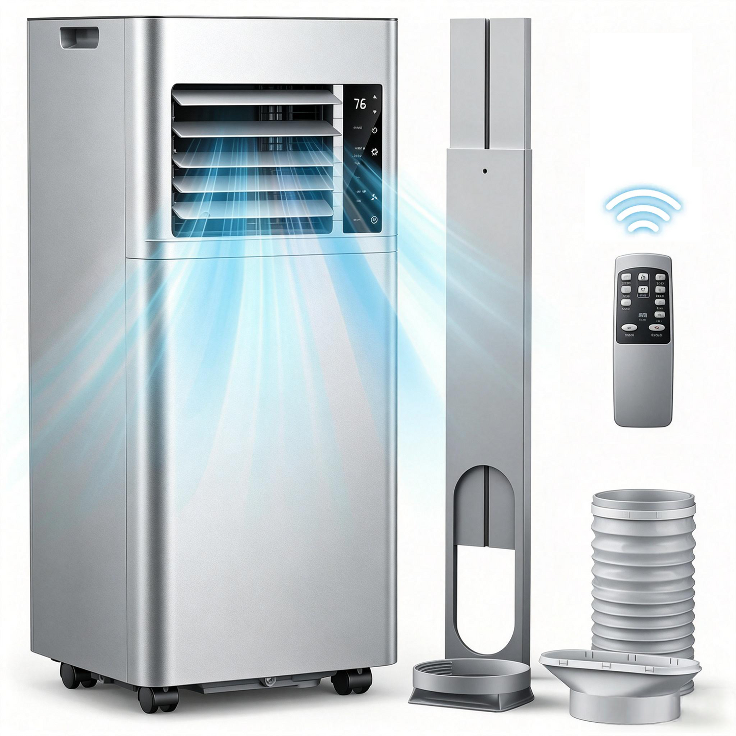 8,000/10,000 BTU Portable Air Conditioner — Covers up to 450 sq. ft.