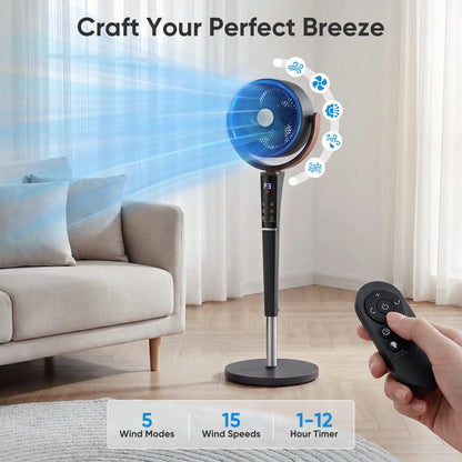 ⚡️ 72-HR CLEAROUT ⚡️  120° Oscillating Standing  Bedroom Fans  ❄️