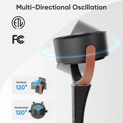 ⚡️ 72-HR CLEAROUT ⚡️  120° Oscillating Standing  Bedroom Fans  ❄️