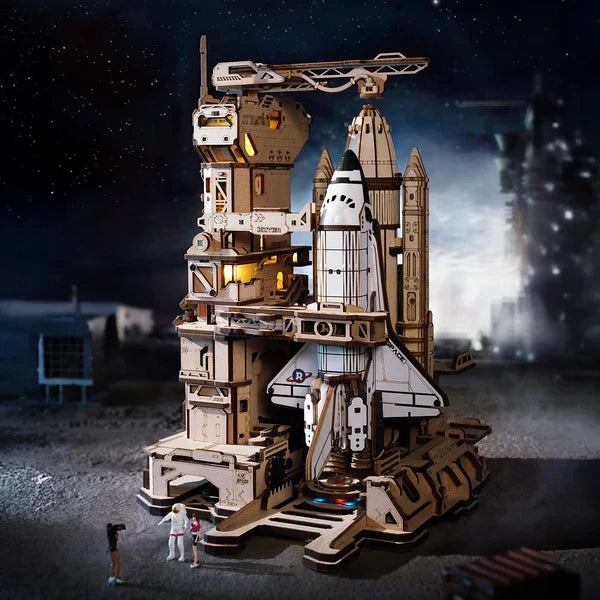 Space Shuttle 3D Wooden Puzzle，446Number of pieces